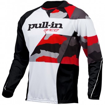 Motocross Jerseys pull-in Fighter Camo Black White Red