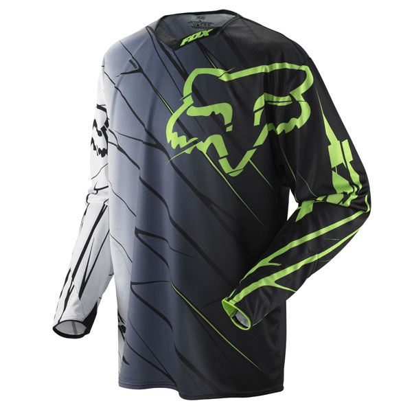 Motocross Jerseys FOX 360 Future Black Green