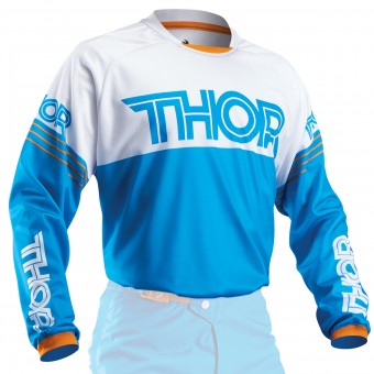 Motocross Jerseys Thor Phase Hyperion Blue Kid Motocross Jerseys Thor Phase Hyperion Blue Kid