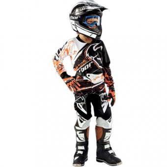 Thor Phase Splatter Orange Jersey Kids