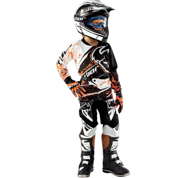 Thor Phase Splatter Orange Jersey Kids