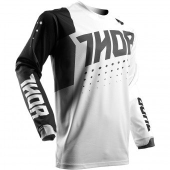 Motocross Jerseys Thor Pulse Aktiv White Black