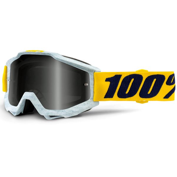 Motocross Goggles 100% Accuri Athleto Mirror Silver Lens