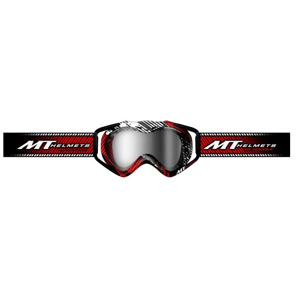 Motocross Goggles MT MX Pro III Red