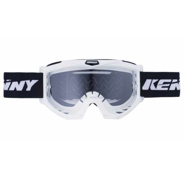 Motocross Goggles Kenny Track Google White