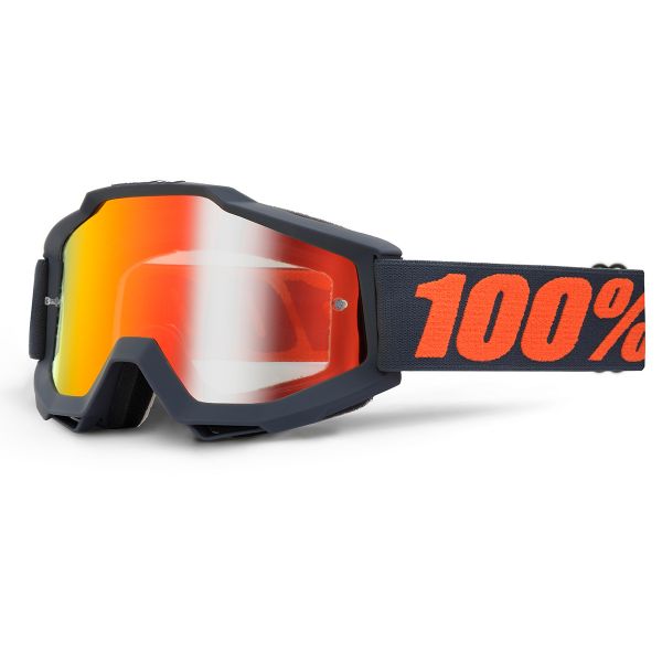 Motocross Goggles 100% Accuri Gunmetal