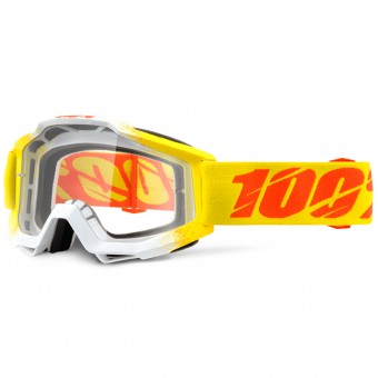 Motocross Goggles 100% Accuri Zest Clear Lens Motocross Goggles 100% Accuri Zest Clear Lens