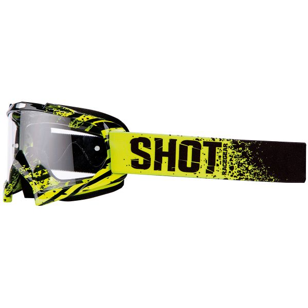 Motocross Goggles SHOT Creed Broke Matt Fluo