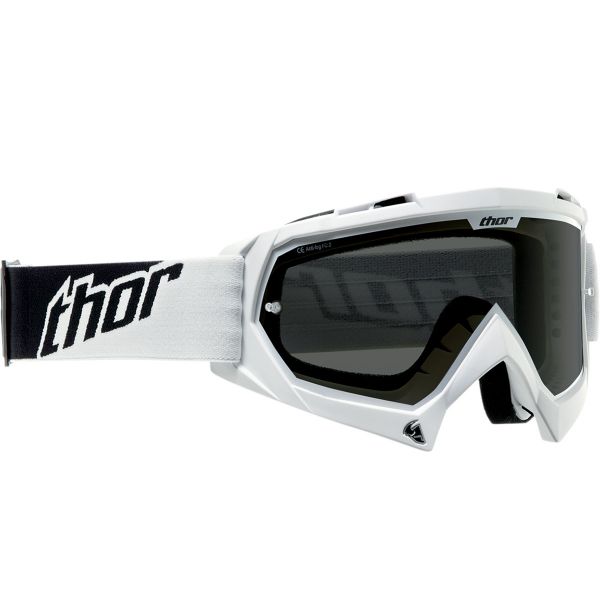 Motocross Goggles Thor Enemy Sand White