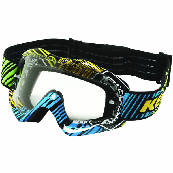 Motocross Goggles Kenny Performance QR Yellow