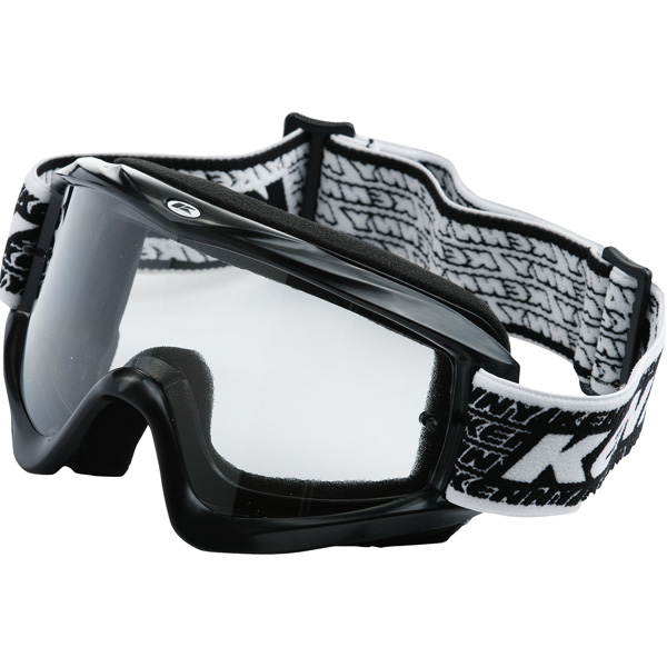 Motocross Goggles Kenny Track Black & White