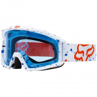 Motocross Goggles FOX Main Nirv White 008