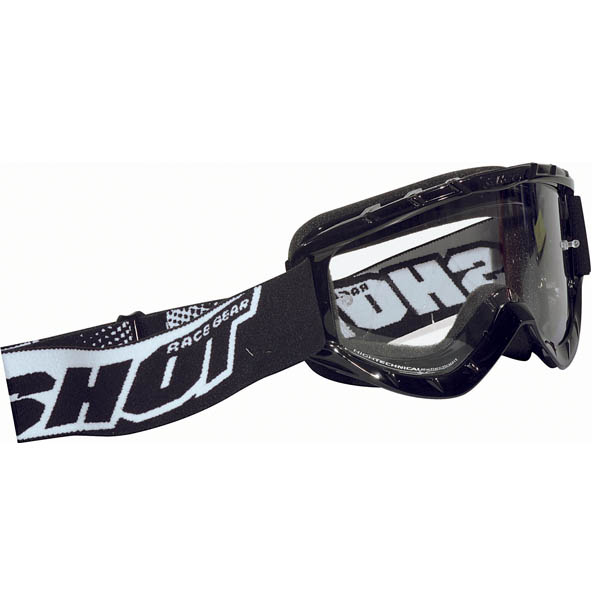 Motocross Goggles SHOT Optimal Black