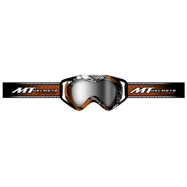 Motocross Goggles MT MX Pro III Orange