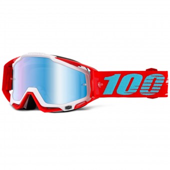 Motocross Goggles 100% Raceraft Kepler Mirror Blue