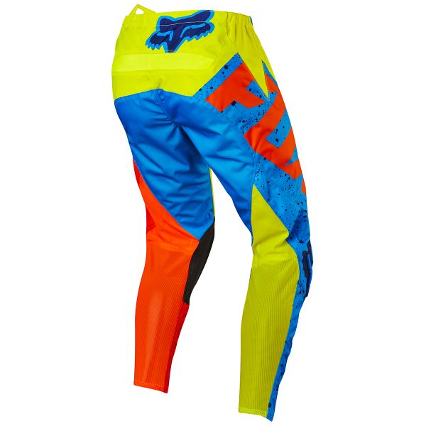 FOX 180 Nirv Yellow Blue Pant Child 586