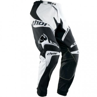Motocross Trousers Thor Core Solid White Pants