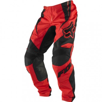 Motocross Trousers FOX 180 Race Black Red