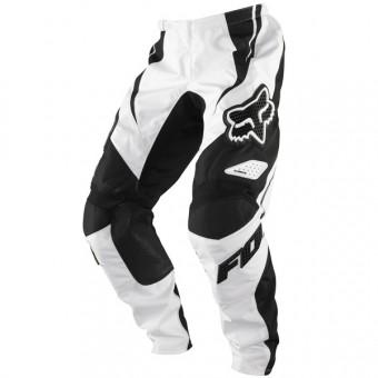 Motocross Trousers FOX 180 Race Black White