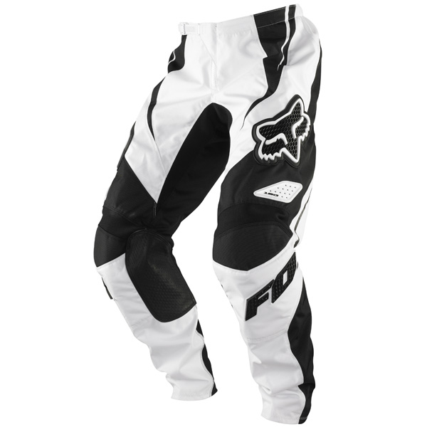Motocross Trousers FOX 180 Race Black White