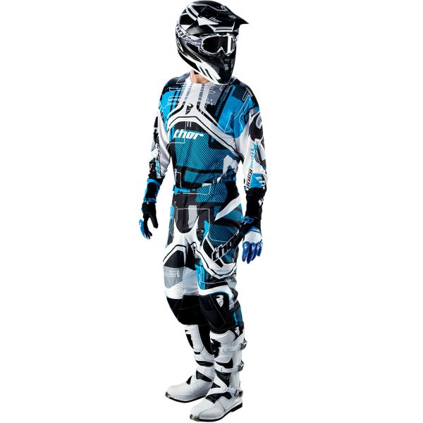 Thor Flux Circuit Cyan Pants