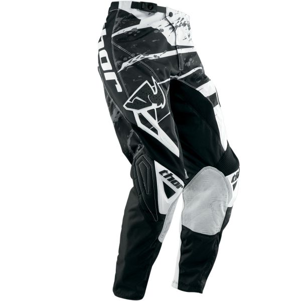 Motocross Trousers Thor Phase Splatter Black Pants