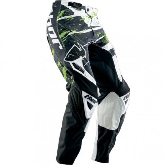 Motocross Trousers Thor Phase Splatter Green Pants Enfant