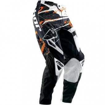 Motocross Trousers Thor Phase Splatter ORange Pantss