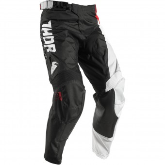 Motocross Trousers Thor Pulse Aktiv Black Red Pant Kid