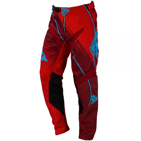 Motocross Trousers Kenny Track Red Blue Pant