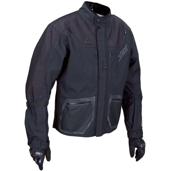 Motocross Jackets SHOT Hurricane Defender Enduro Black