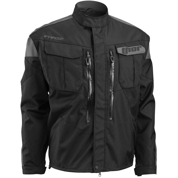 Motocross Jackets Thor Phase Jacket Black Charcoal