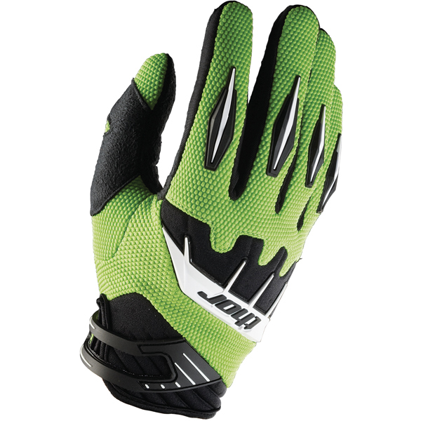 Motocross Gloves Thor Spectrum Green