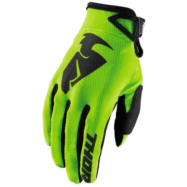 Motocross Gloves Thor Sector Glove Lime Kid