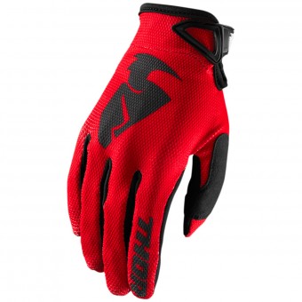Motocross Gloves Thor Sector Glove Red