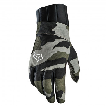 Motocross Gloves FOX Defend Pro Fire Green Camo