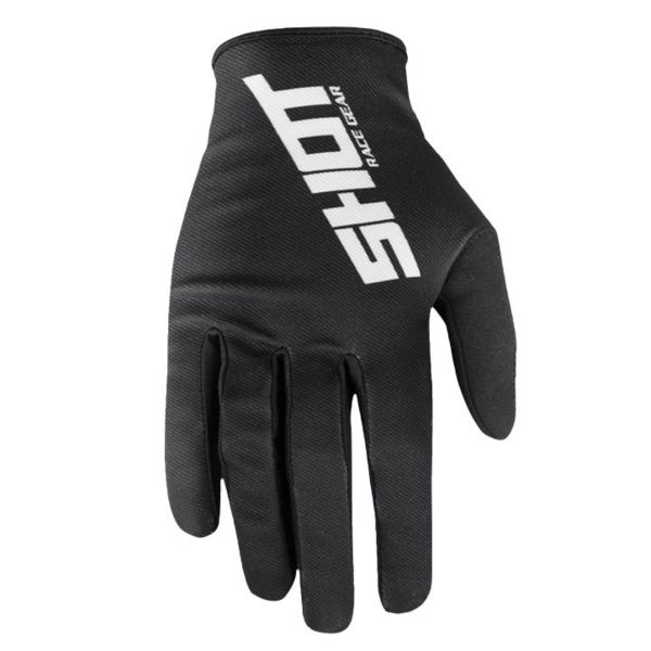 Motocross Gloves SHOT Devo Raw Black CE Motocross Gloves SHOT Devo Raw Black CE