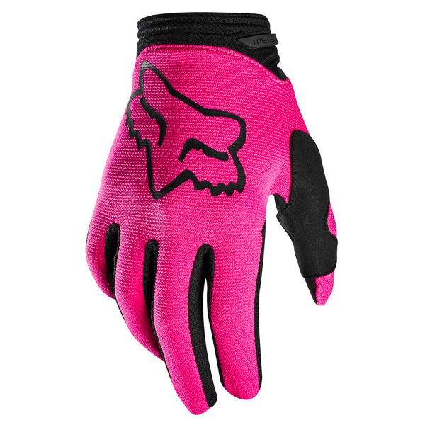 Motocross Gloves FOX Dirtpaw Prix Pink Woman