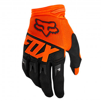 Motocross Gloves FOX Dirtpaw Race Neon Orange Kid Motocross Gloves FOX Dirtpaw Race Neon Orange Kid
