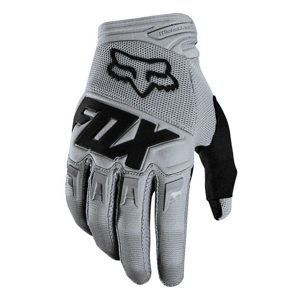 Motocross Gloves FOX Dirtpaw Race Grey Kid Motocross Gloves FOX Dirtpaw Race Grey Kid