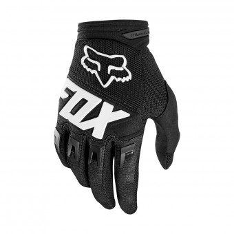 Motocross Gloves FOX Dirtpaw Race Black Kid Motocross Gloves FOX Dirtpaw Race Black Kid