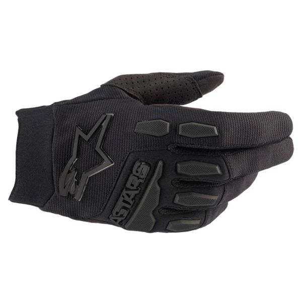 Motocross Gloves Alpinestars Full Bore Black Black Motocross Gloves Alpinestars Full Bore Black Black