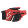 Motocross Gloves Alpinestars Full Bore Bright Red Black Kid