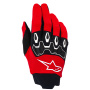 Motocross Gloves Alpinestars Full Bore V2 Gloves Bright Red Black