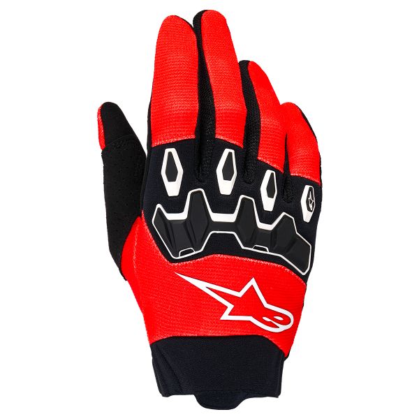 Motocross Gloves Alpinestars Full Bore V2 Gloves Orange Black