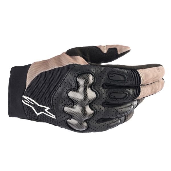 Motocross Gloves Alpinestars Megawatt Gloves Stone Black