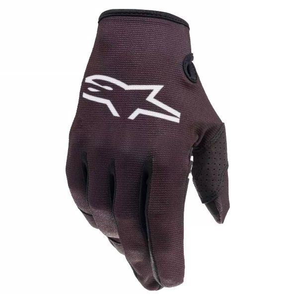 Motocross Gloves Alpinestars Radar Glove Black Kid