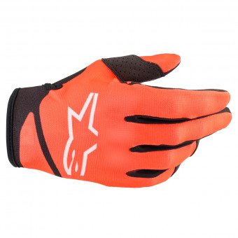 Motocross Gloves Alpinestars Radar Glove Orange Black