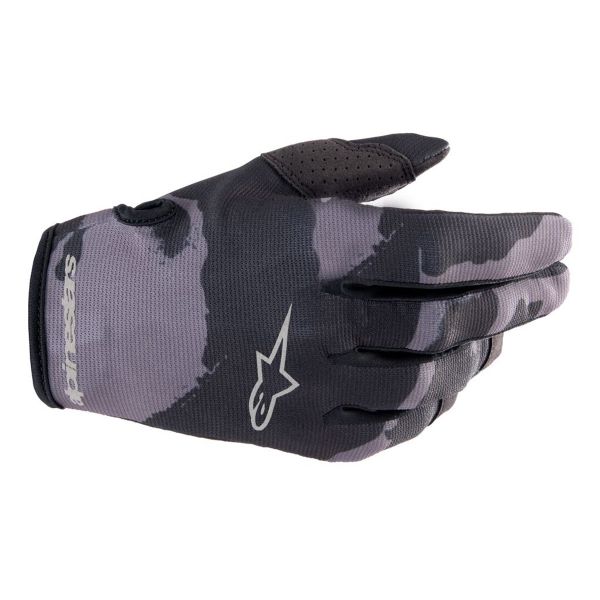 Motocross Gloves Alpinestars Radar Iron Camo Kid
