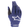 Motocross Gloves Alpinestars Radar Night Navy White